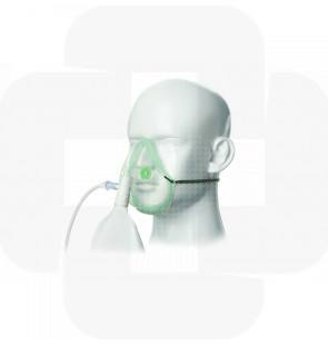 Máscara oxigénio alto débito c/reservatório-adulto