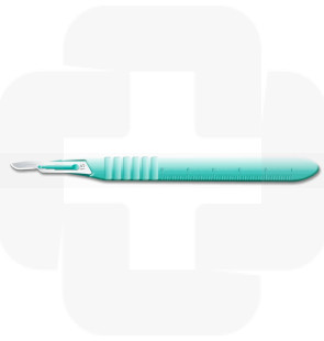 Bisturi descartável nº 15 c/cabo Kiato cx10