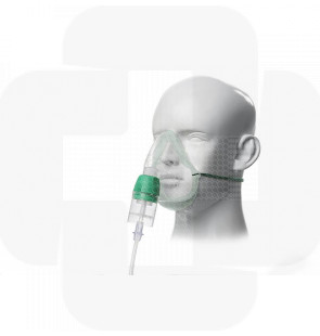 Máscara de oxigénio c/ nebulizador adulto c/ tubo 2,1m