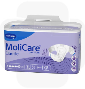 Fralda Molicare Premium Elastic (8G)  tam.S saco 26