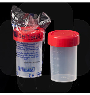 Contentor urina esterilizado 60mL