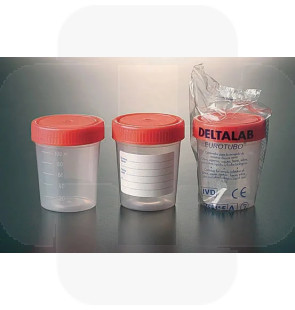 Contentor urina esterilizado 120mL