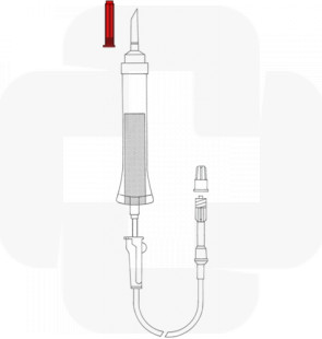 SISTEMA DE SANGUE C/FILTRO 25CM2-SAS25