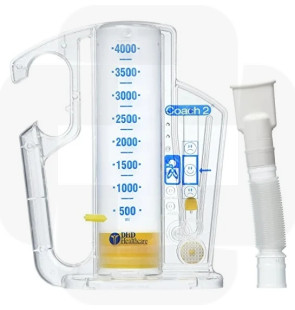 Incentivador respiratório volumétrico Adulto Coach-2 2500ml