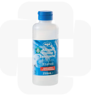 Álcool etílico sanitário 96º 250mL