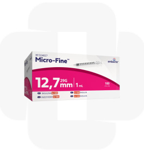 Seringa BD Micro-fine 1mL c/agulha 0,33x12,7mm 29G cx100