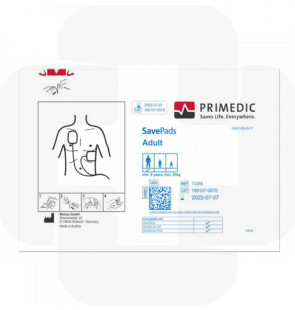 Pads PRIMEDIC >8anos até S.N. 738XXXXXXX cx2 