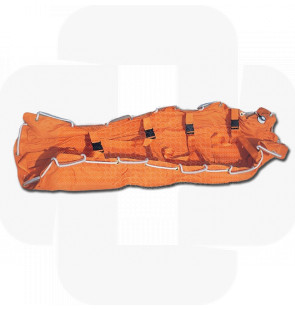 Colchão de emergência em vácuo laranja 210 x 90 cm 