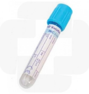 Tubo BD Vacutainer Coagulação (citrato sódio 3,8%) 4,5 ml, 13x75mmI cx 100