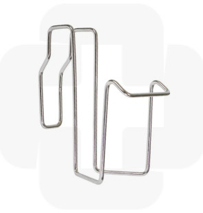 Suporte inox de parede ou cama p/ desinfetante Sterillium/Bbraun