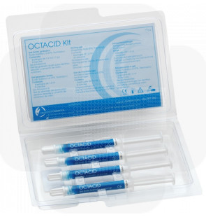 Ácido Ortofosfórico 37% gel azul Octacid kit 
