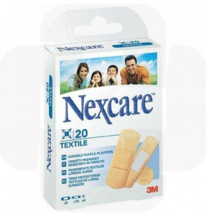 Nexcare-textile cx 20 pensos sortidos -0420