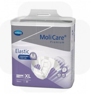 Fralda Molicare Premium Elastic (8G)  tam.XL saco 14