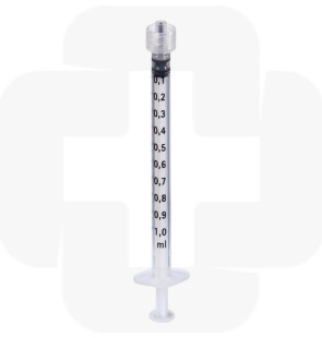 Seringas Omnifix Feindosierung 3 peças Luer Lock 1ml cx100