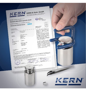 Aferição / Avaliação de conformidade balança Kern - NAWI (2014/31/UE) - Classe de aferição: III