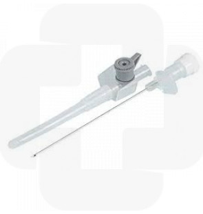 Cateter intravenoso BD Venflon IV Periférico PTFE com válvula 16G1,7 x 45 mm Gris cx 50