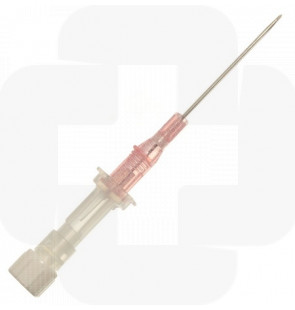 Catéter BD IV periférico 20G 1,1 x 30mm rosa