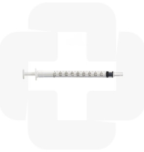 Seringa BD 3 peças concêntrico Luer 1ml cx120