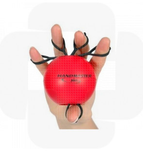Bola exercício mãos Handmaster vermelho  médio