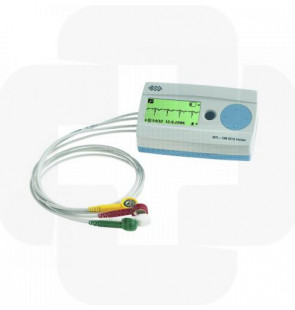 Ecg h100 registador CardioPoint-Holter 3 canais 48h