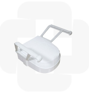 Alteador de sanita c/ apoio de braços, regulável em 3 medidas (5, 10 e 15cm)