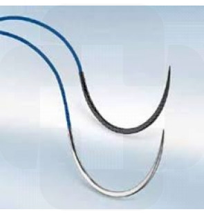 Fio de sutura Optilene azul 5/0 45cm DS16 cx36