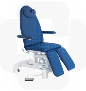 Cadeira de podologia elétrica 62x188cm fixa
