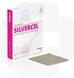 Penso Silvercel de Hidroalginato antimicrobiano c/prata 11x11cm cx10