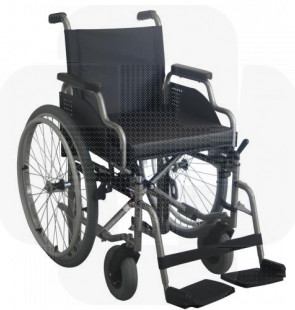 Cadeira de rodas Lusa preta 43 Ra600 Pn-Pn 200 - ass