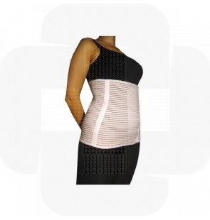Cinta abdominal pós operatória c/ 27cm Tam.1 (75-84) Bege