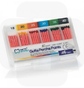 Cones Gutta Percha Meta Biomed nº40 cx120