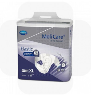 Fralda Molicare Premium Elastic (9G)  tam.XL saco 14