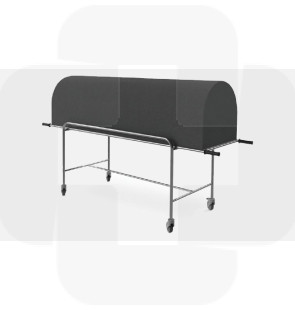 Maca de transporte de cadáveres inox 2000x600x800mm 20kg