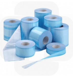 Manga mista p/ esterilização s/fole 35cm x 200mts