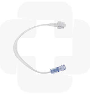 Tubo Extensor Curto 13cm  Mesoterapia/Carboxiterapia cx 50un