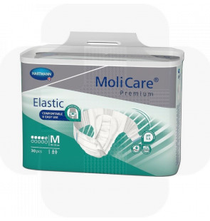 Fralda Molicare Premium Elastic (5G)  tam.M saco 30