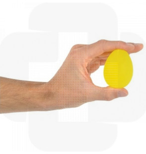 Ovo silicone exercício mãos amarelo  extra soft