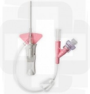 Catéter BD Nexiva TM IVsegurança 20G 1,1x25mm Y w/ Dual rosa cx 20