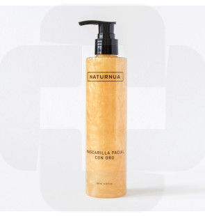 Máscara facial com ouro e ácido hialurónico 250 ml