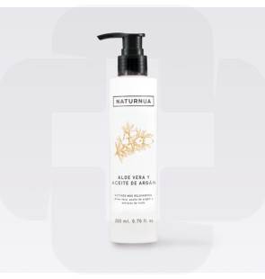 Gel aloe vera e óleo de argan 200ml