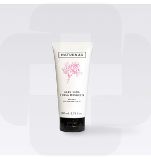 Gel de aloe vera e rosa mosqueta 200ml