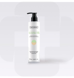 Gel de duche e banho c/ aloe vera e coco 500ml
