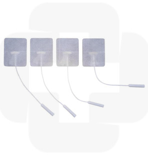 Elétrodo autocolante c/fio 50 x 50mm emb.4