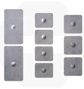 Elétrodo autocolante c/mola 45 x 80mm emb.4