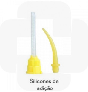 Pontas de mistura amarelas saco 100