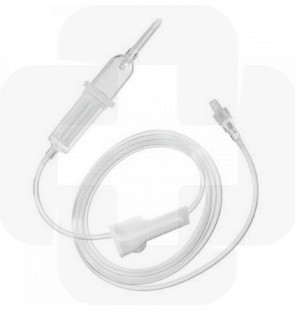 Sistema de transfusão de sangue com terminal Luer-Lock