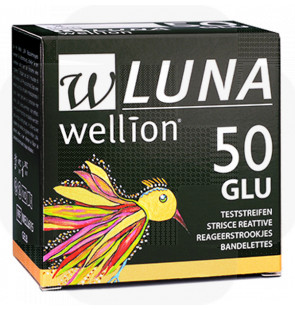 Wellion Luna - tiras teste glicose cx50
