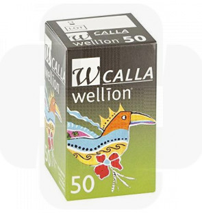Wellion Calla - tiras de teste cx50