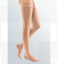 Meia Mediven Elegance AG até à coxa curta CL2 com biqueira Tam.III