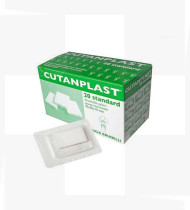 Esponja hemostática standard 80x50x10mm cx 20  Cutanplast